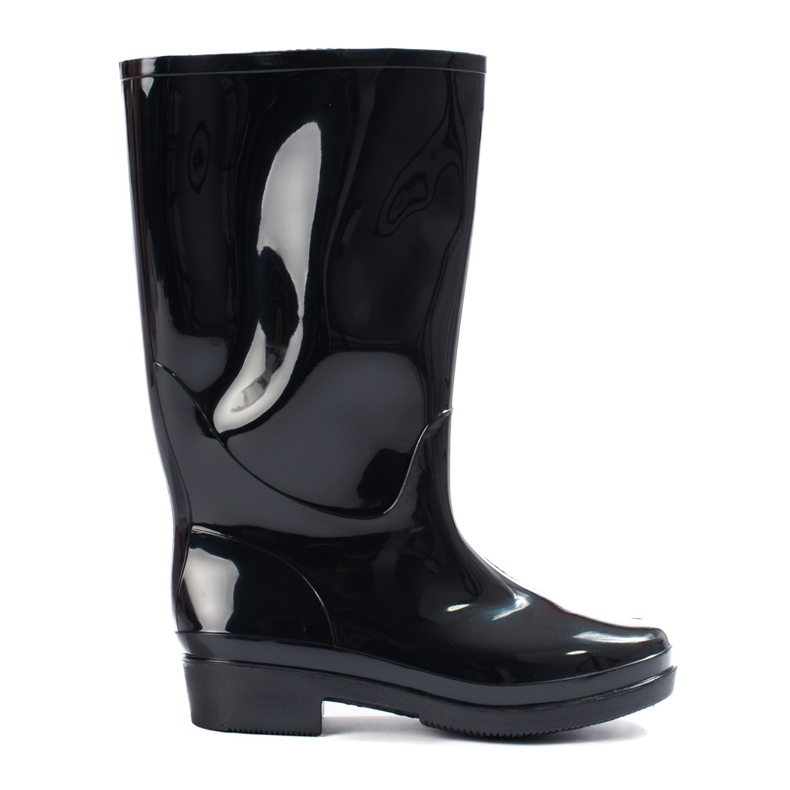 Chanclos de alto brillo negro Chanclos de alto brillo negro