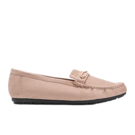 Mocasines de mujer keyla beige