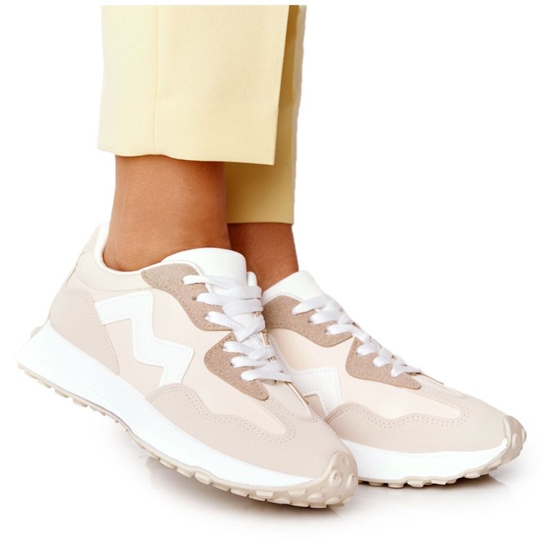 PS1 Calzado deportivo de mujer Sneakers Beige Move On PS1 Calzado deportivo de mujer Sneakers Beige Move On