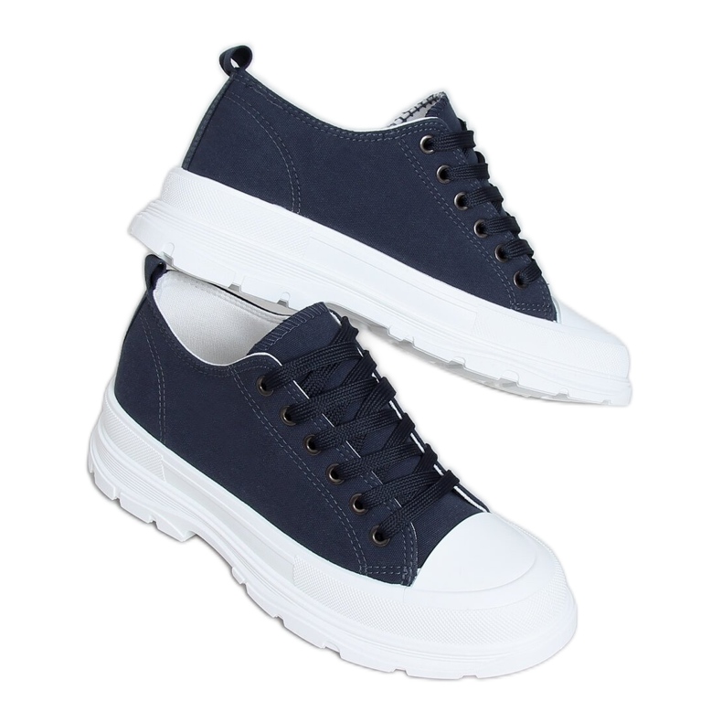 Zapatillas de mujer azul marino LA122 Navy