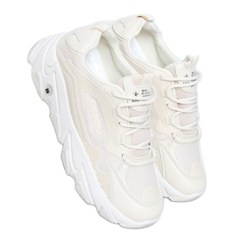 Zapatillas deportivas de mujer beige NB373P Beige Zapatillas deportivas de mujer beige NB373P Beige