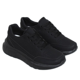 Zapatillas deportivas de mujer negras LA131 Black negro