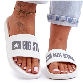 Pantuflas Mujer Big Star FF274A199 Blanco incoloro Pantuflas Mujer Big Star FF274A199 Blanco incoloro