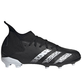 Botas de fútbol adidas Predator Freak.3 Fg Junior FY1031 negro negro