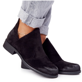 PS1 Botas negras de mujer Hillary con recortes negro