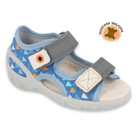 Calzado infantil befado pu 065X158 azul gris multicolor