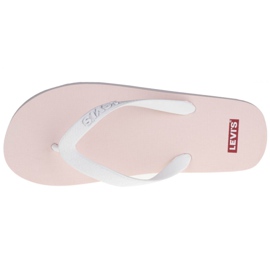 Chanclas Levi's Dixon 2.0 229817-753-81 blanco rosa