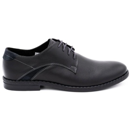 Lukas Zapatos de hombre elegantes 253LU negro Lukas Zapatos de hombre elegantes 253LU negro