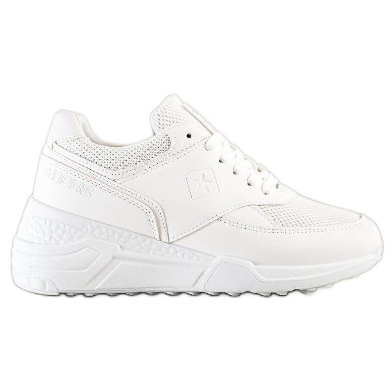 SHELOVET Zapatillas Casual Blancas blanco