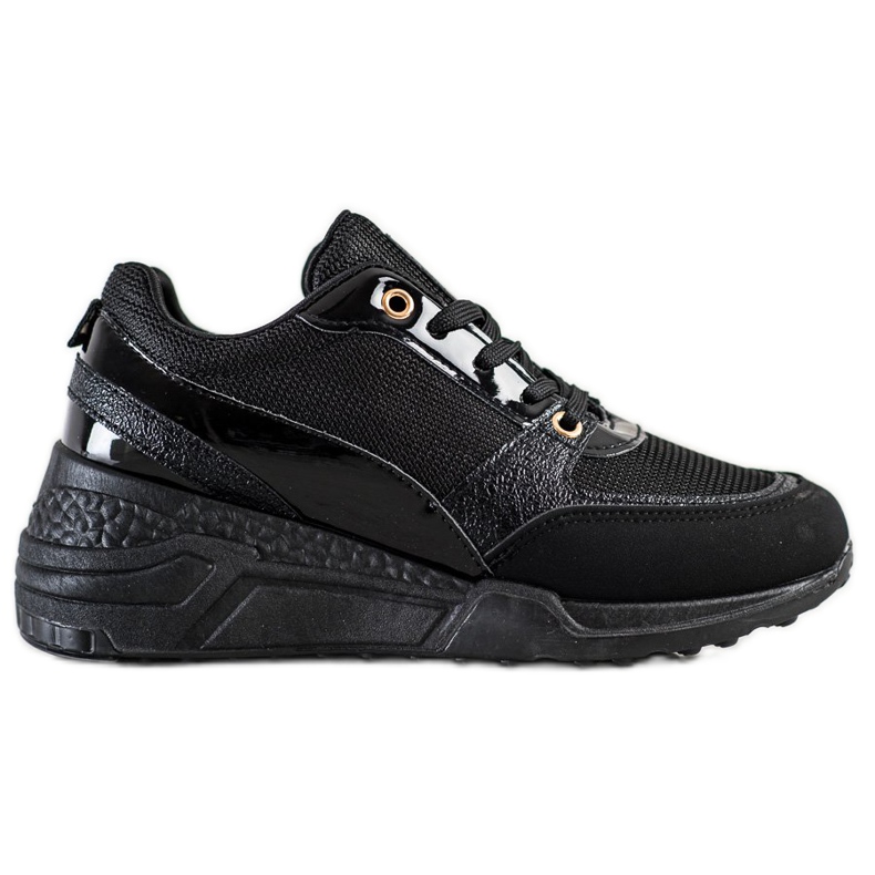 SHELOVET Zapatillas clásicas negras negro