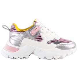 SHELOVET Zapatillas de moda multicolor
