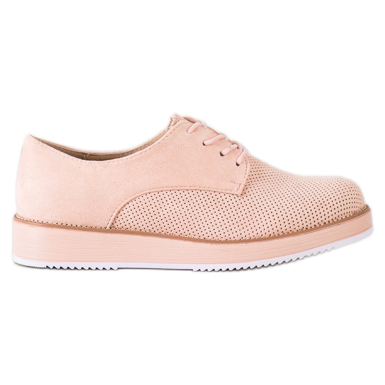 Renda Zapatos Kalsic en la plataforma rosado