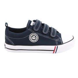 Deportivas American Club LH31/22 azul marino con velcros