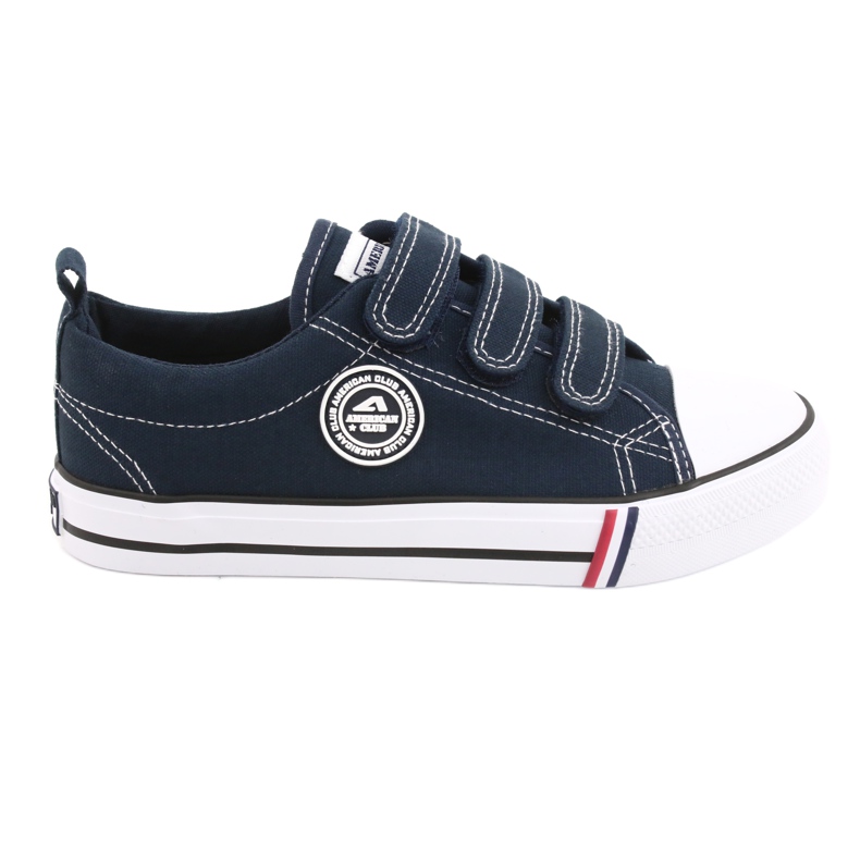Deportivas American Club LH31/22 azul marino con velcros