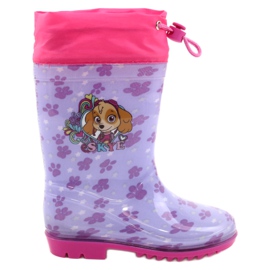 American Club Botas de agua American Lavender SKYE KAL04 púrpura rosa