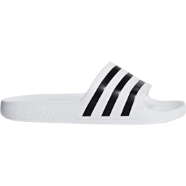 Zapatillas Adidas Adilette Aqua blancas F35539 ['blanco negro'] blanco