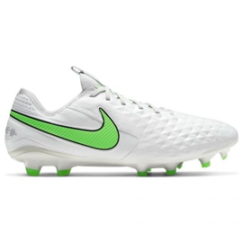 Botas de fútbol Nike Tiempo Legend 8 Elite Fg M AT5293 030 blanco blanco