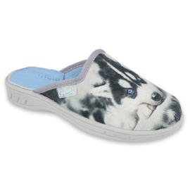 Zapato infantil color befado 707Y416 gris