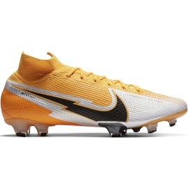 Zapatos de fútbol Nike Mercurial Superfly 7 Elite Fg AQ4174 801 naranja naranja