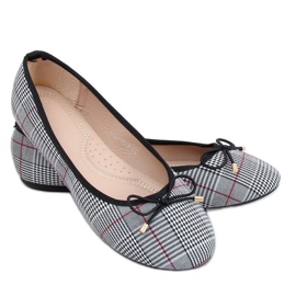 Bailarinas cuadros grises 2CE-9519 Grey Bailarinas cuadros grises 2CE-9519 Grey