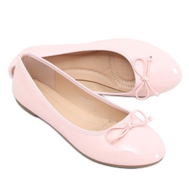 Bailarinas lacadas rosa 1JB-18181 Rosa rosado