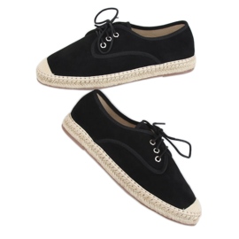 Alpargatas de mujer negras 77-196 Negra negro