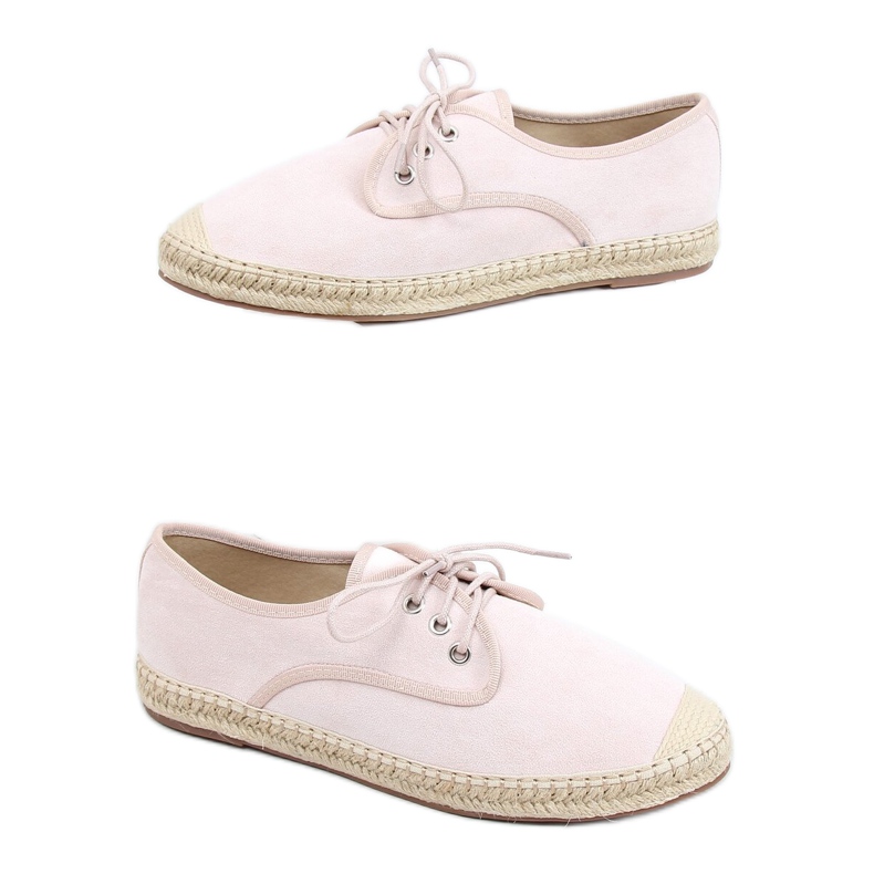 Alpargatas de mujer beige 77-196 Nude
