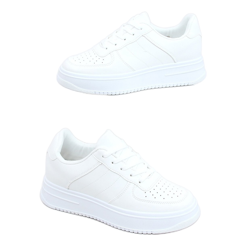 Zapatillas deportivas de mujer blancas G191 Blanco