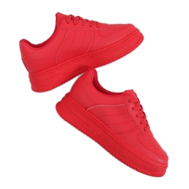 Red G191 Zapatillas deportivas de mujer rojas rojo