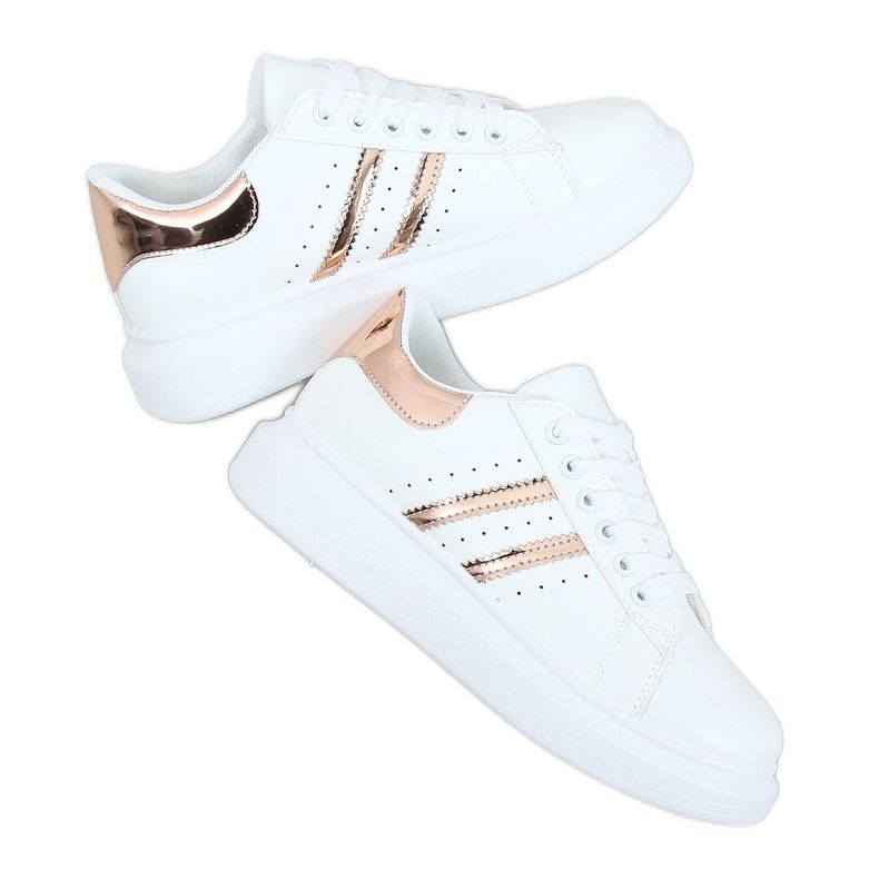 Zapatillas de mujer blancas VL139P Champagne blanco Zapatillas de mujer blancas VL139P Champagne blanco