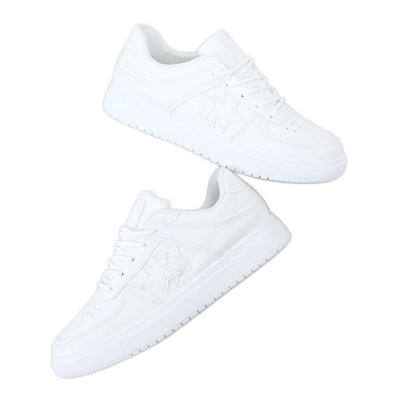 Zapatillas de mujer blancas BL229P White blanco