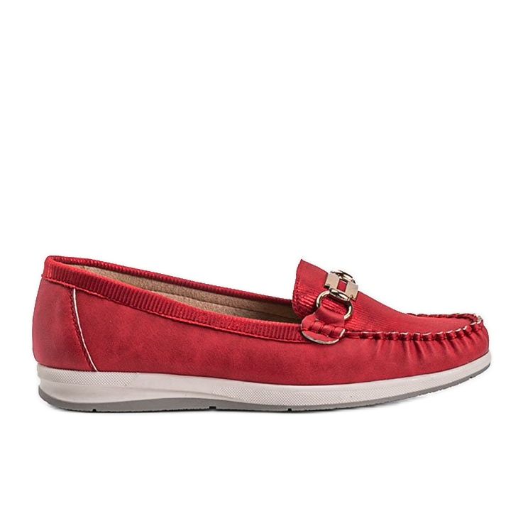Mocasines Devin rojos brillantes Mocasines Devin rojos brillantes