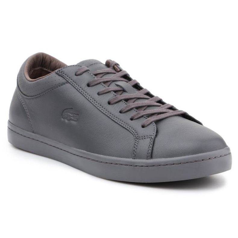 Lacoste Straightset 4 Srm Gry Leather M 30SRM4015 gris