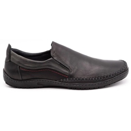 Mario Pala Mocasines Brogues para hombre 531 negro
