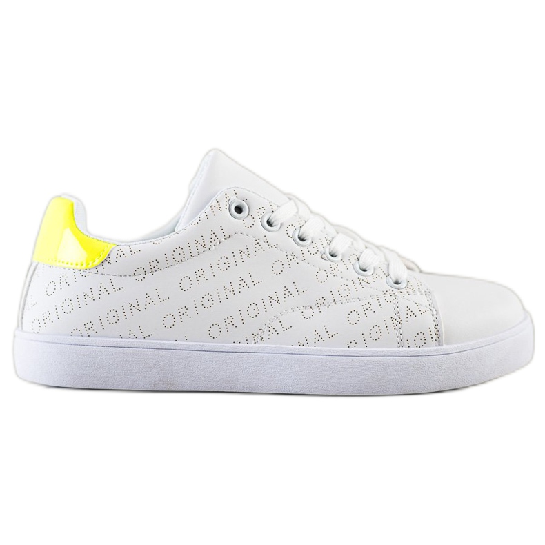 SHELOVET Zapatillas bajas originales blanco