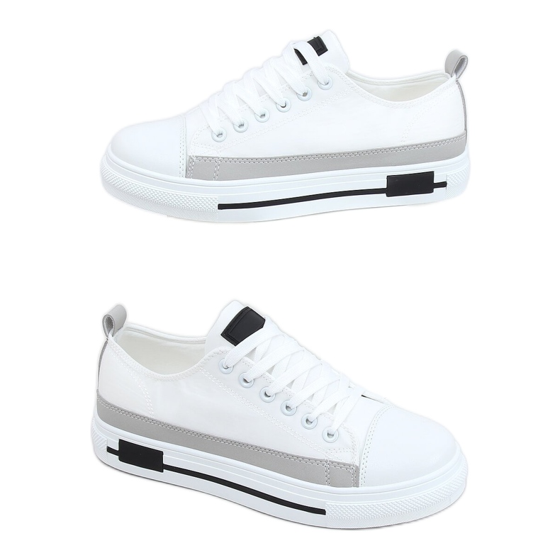Zapatillas de mujer blancas LA173P White blanco