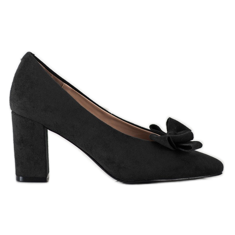 Zapatos negros con lazo VINCEZA