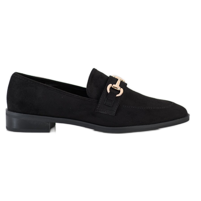 S. BARSKI Mocasines elegantes en Spitz negro