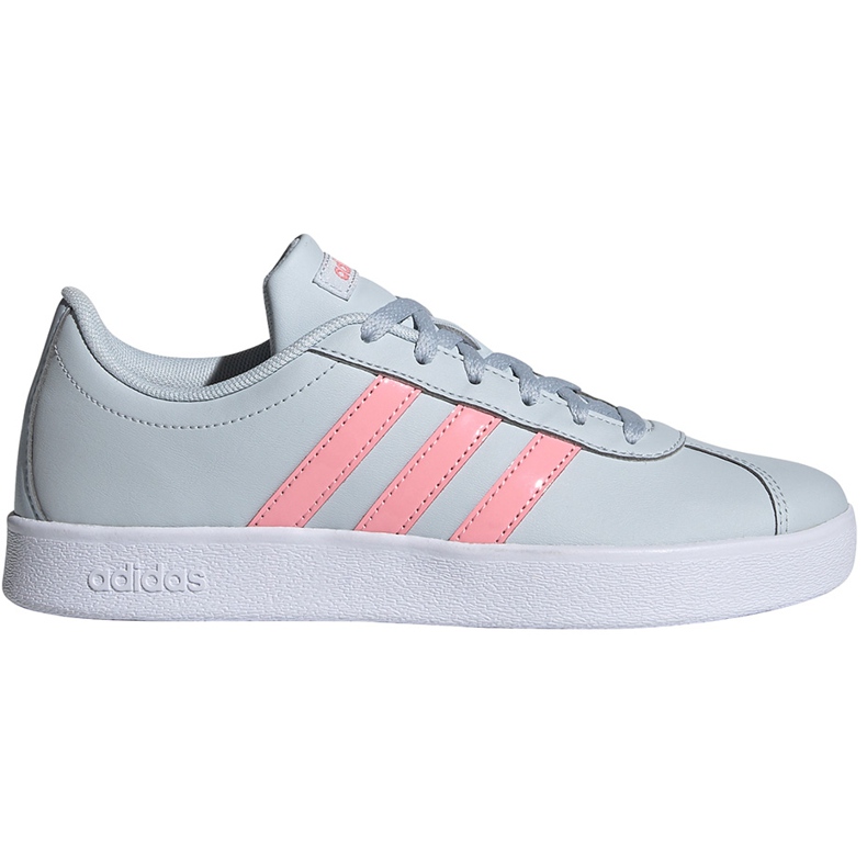 Zapatillas adidas niños Vl Court 2.0 K azul-rosa FY9151 rosado
