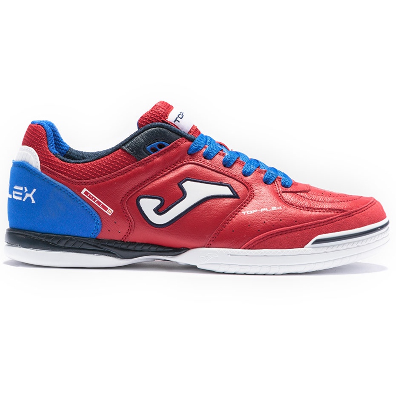 Botas de fútbol Joma Top Flex 2106 En sala rojo y azul