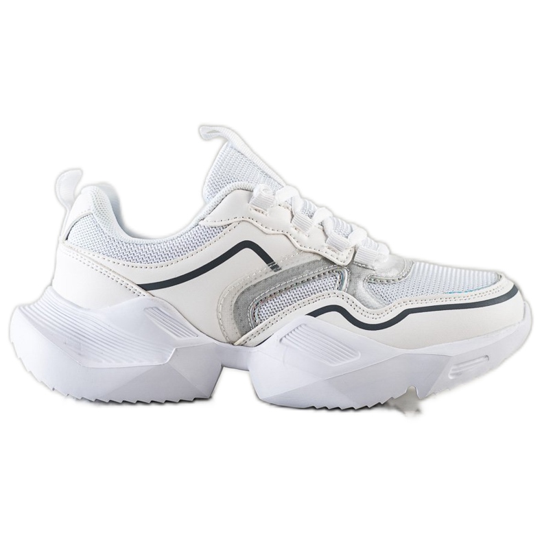 SHELOVET Zapatillas deportivas ligeras blanco