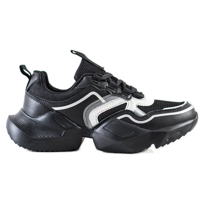 SHELOVET Zapatillas deportivas ligeras negro