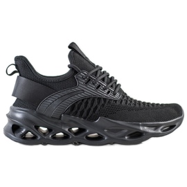 SHELOVET Zapatillas Negras De Moda negro