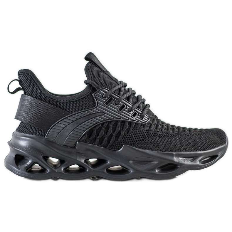 SHELOVET Zapatillas Negras De Moda negro