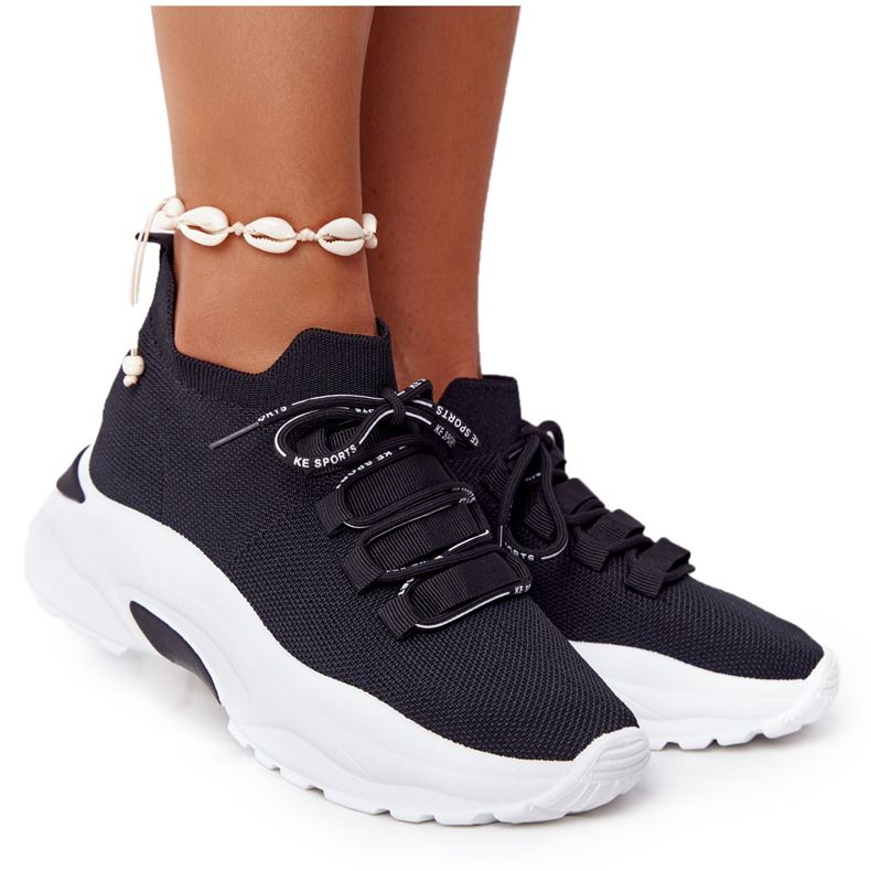 Calcetines Deportivos Mujer Negros KeSports