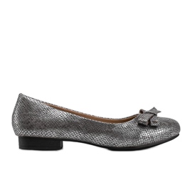 Tacones planos Ayana gris