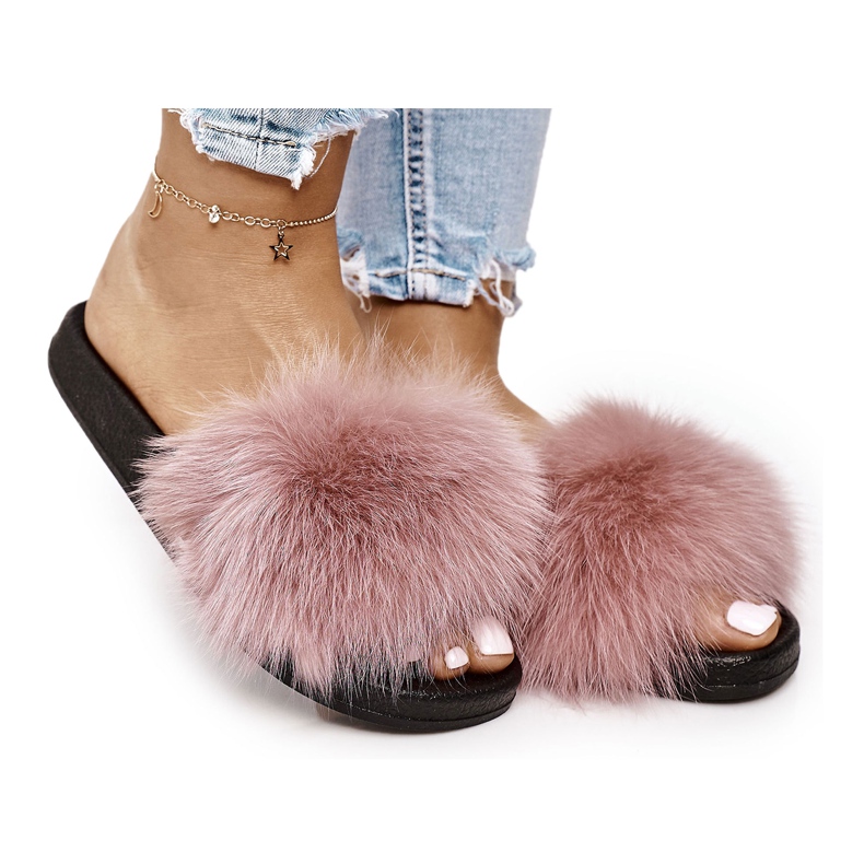 PS1 Pantuflas de Mujer con Piel Rosa Belmondo rosado