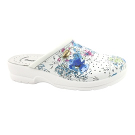 Chanclas Comfooty Alessia blancas blanco multicolor