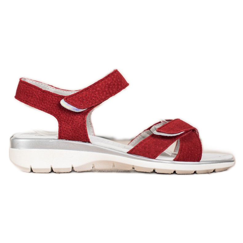 Sandalias Velcro VINCEZA rojo