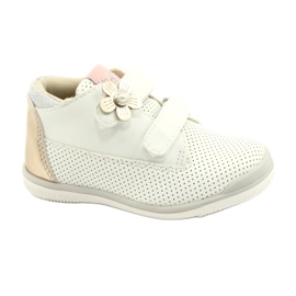 American Club Zapatillas Sport Con Velcro GC06 / 21 Blanco y Dorado oro American Club Zapatillas Sport Con Velcro GC06 / 21 Blanco y Dorado oro